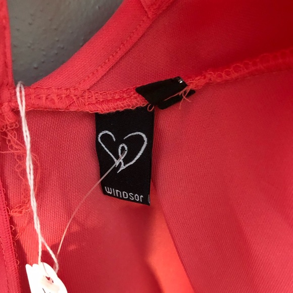 Boutique | hot pink cage back dress - Picture 3 of 5